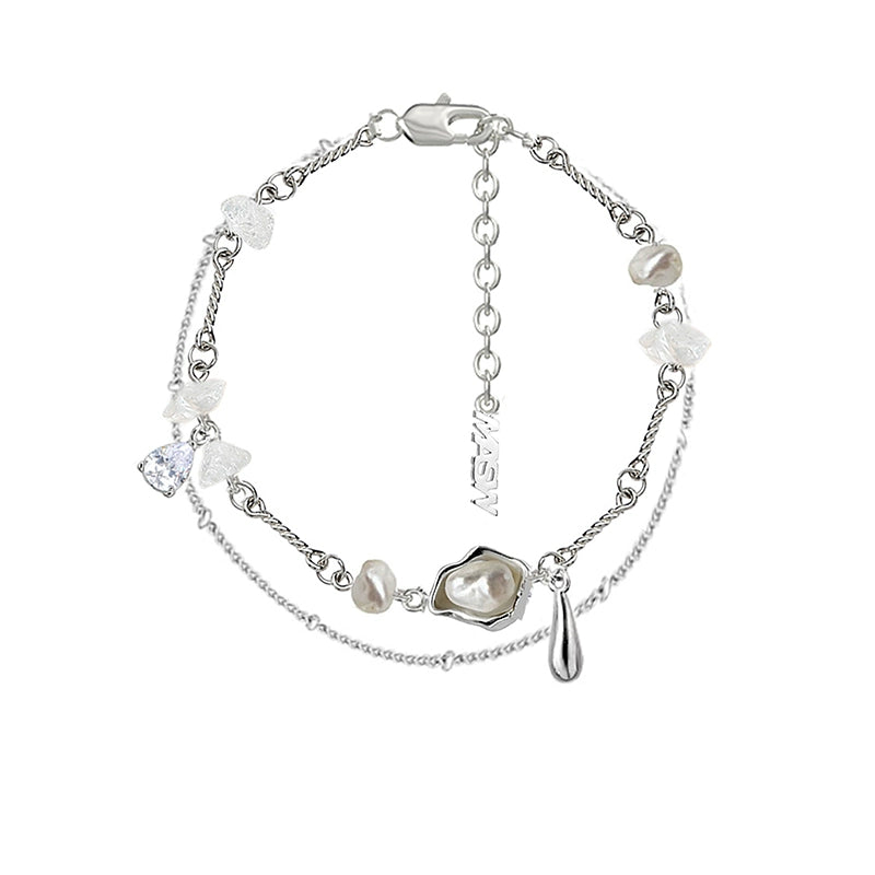 Dreamy Baroque Pearl Bracelet