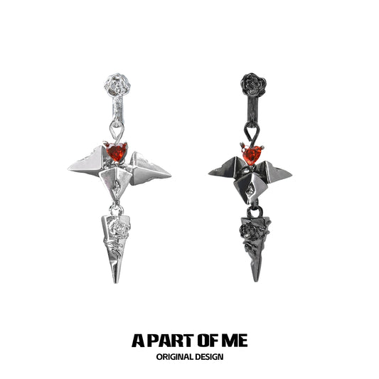 Sword of the Rose Earrings