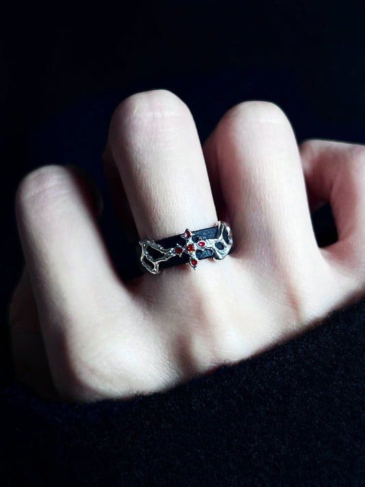 "Soul Contract" Leather Ring