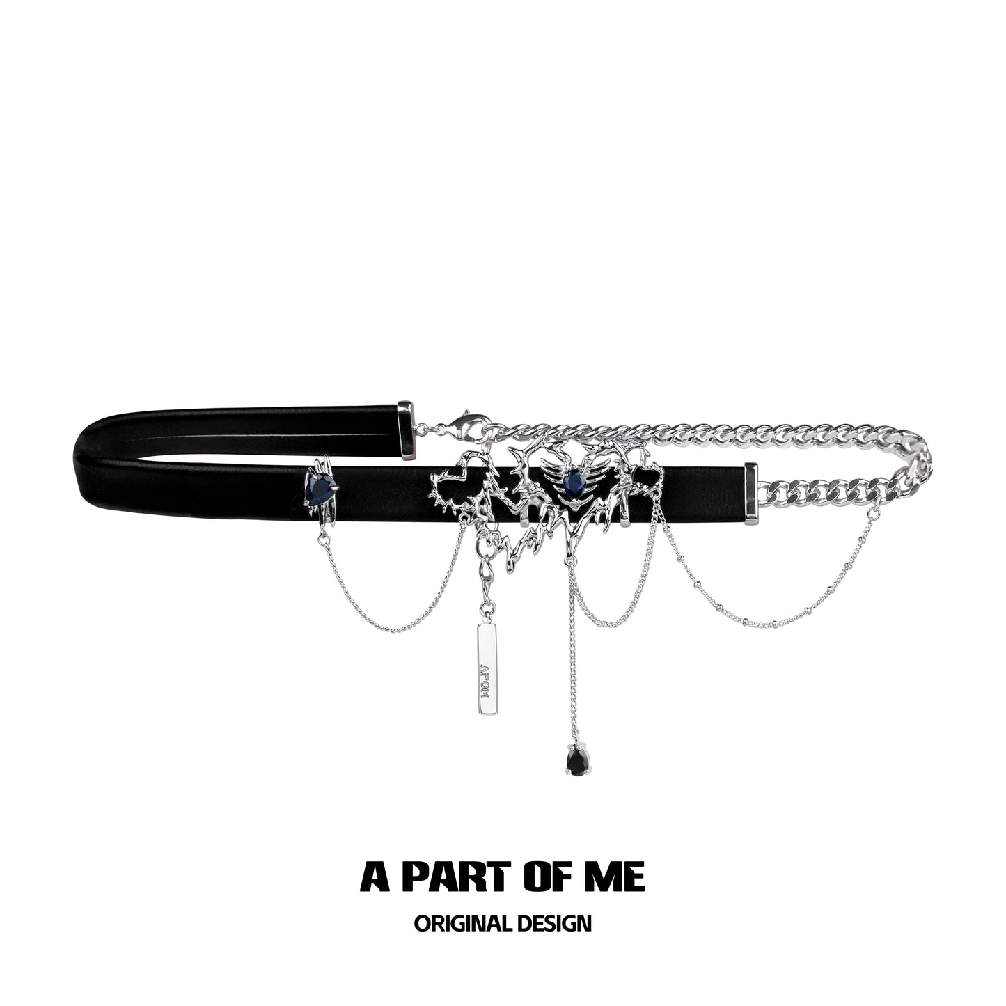 Heart Thorn Punk Choker