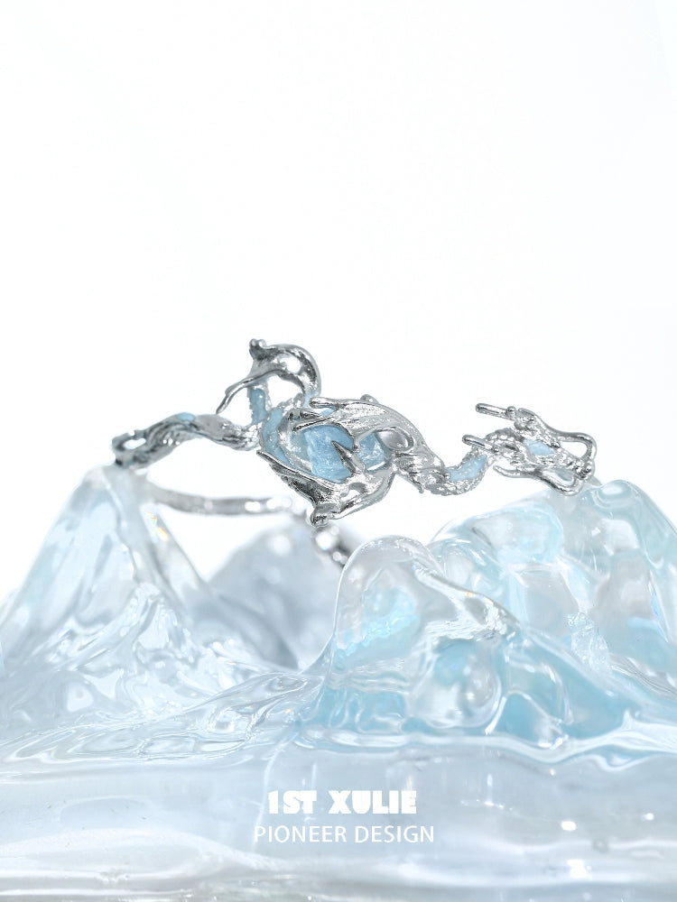 Ocean Dragon King Sapphire Bracelet