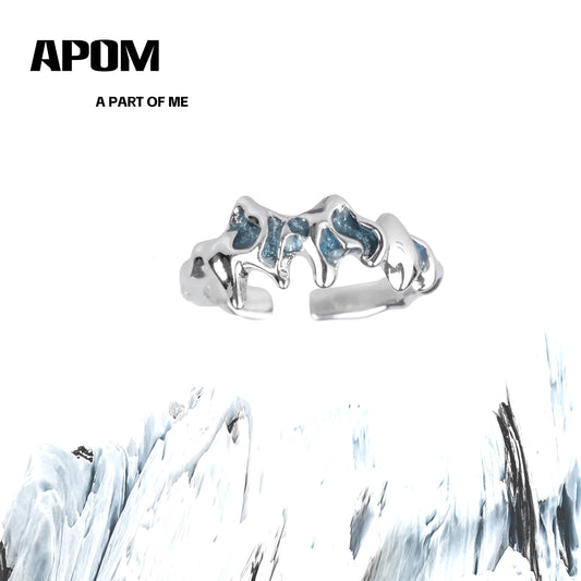 Sparkling Glacier Ring