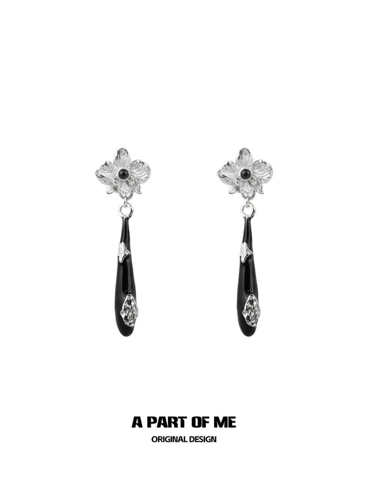 Abyss Evil Flower Earrings