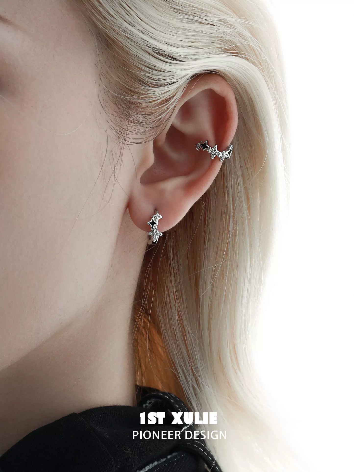 Y2K Thorned Starpunk Earrings