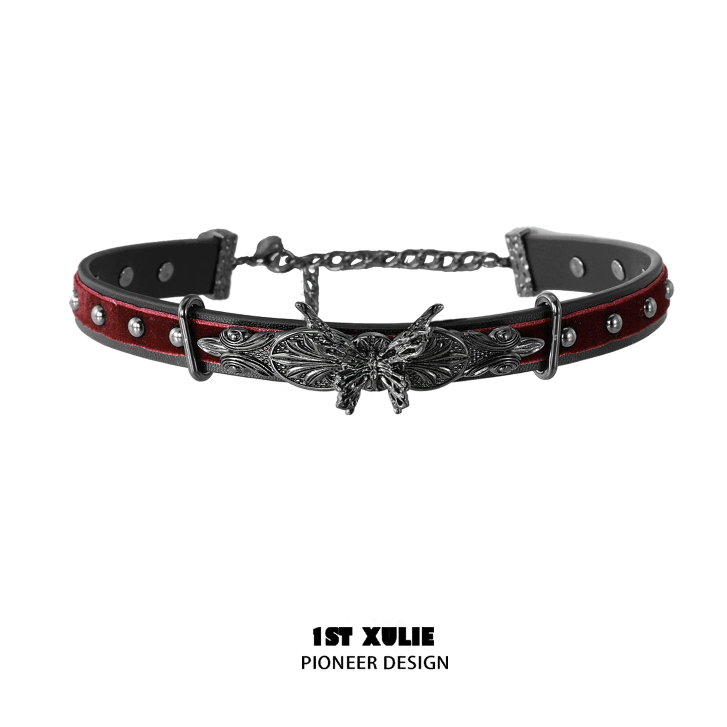 Y2K Blood Enchanted Butterfly Necklace