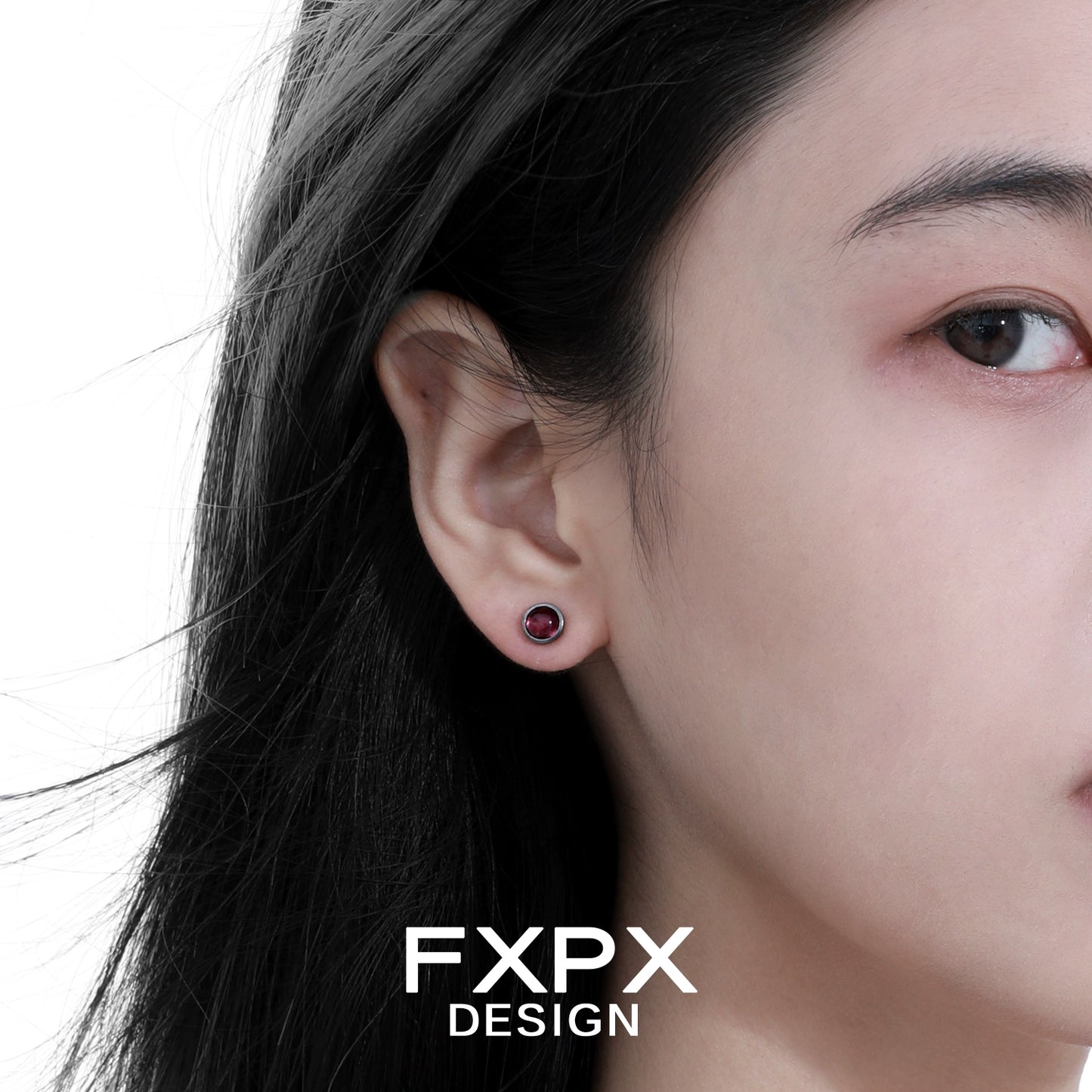 Punk Evil Crystal Earrings