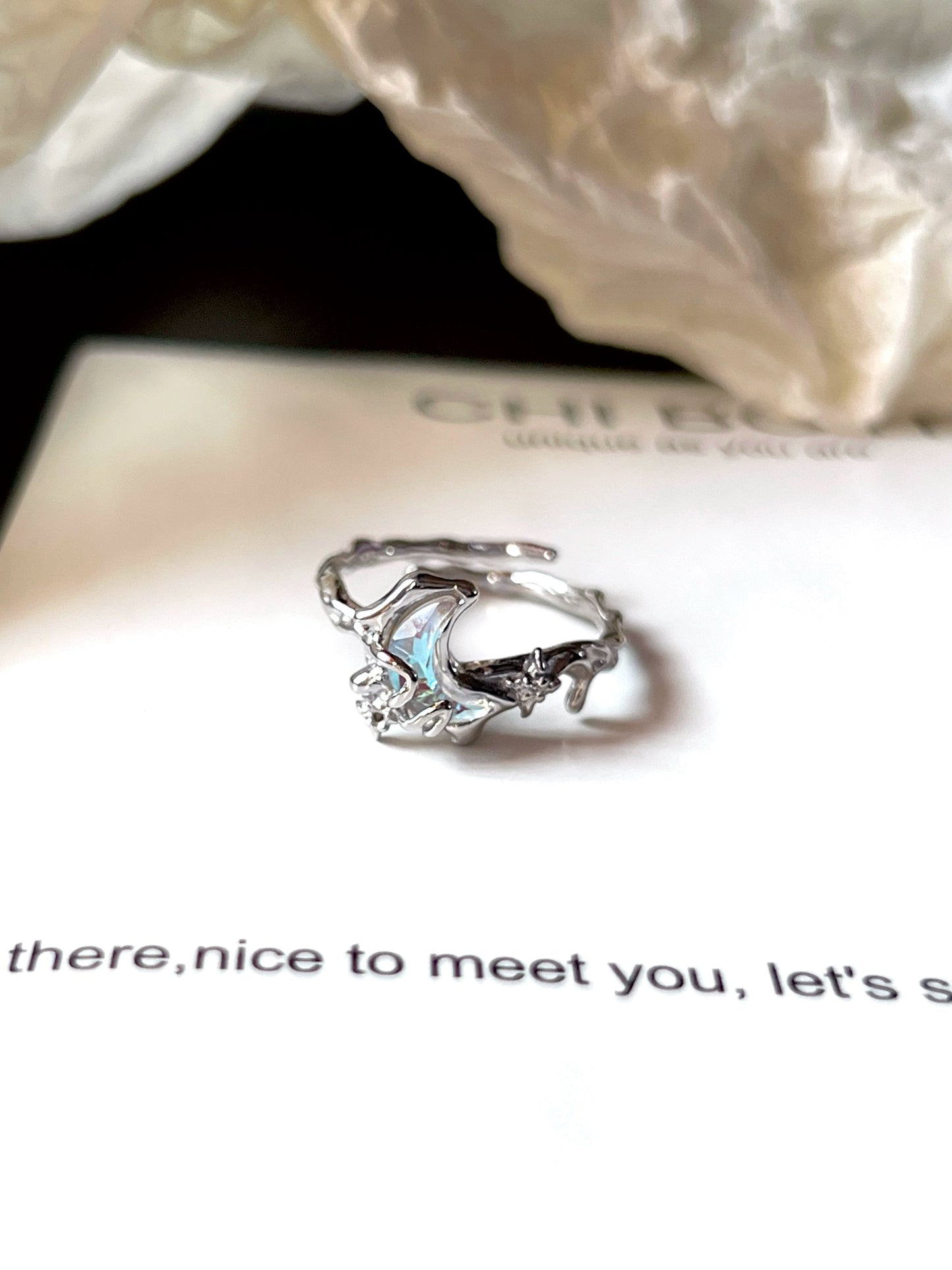 "Mermaid Moonlight" Ring