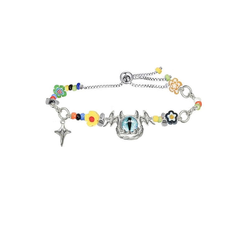 Color Beaded Devil Bracelet