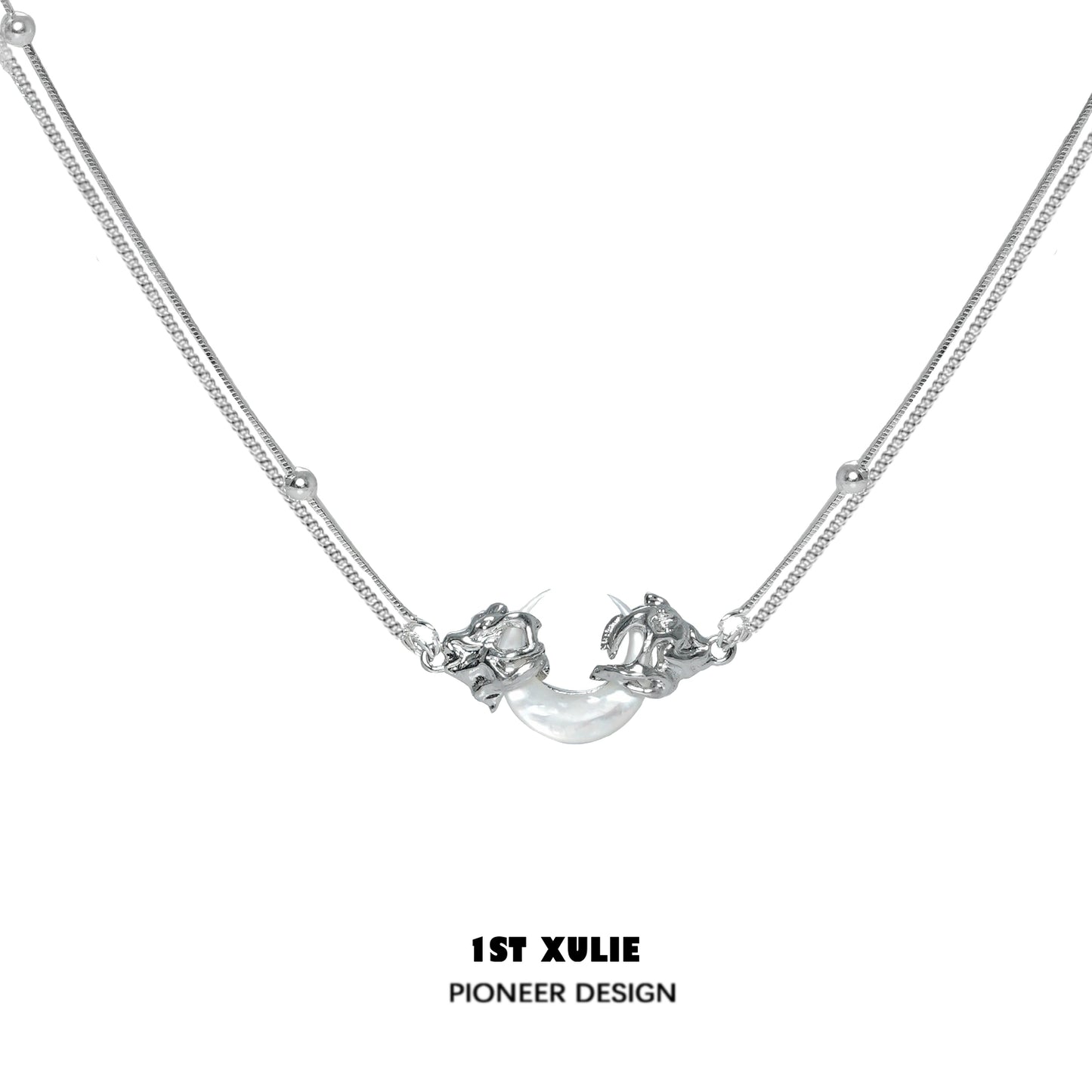Moonlight Rhapsody Couple Necklace