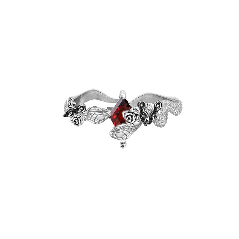 Mystic Guardian Snake Ring