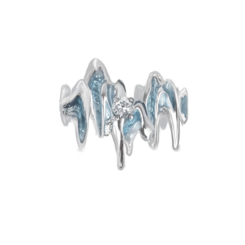 Glacier Secret Couple Rings