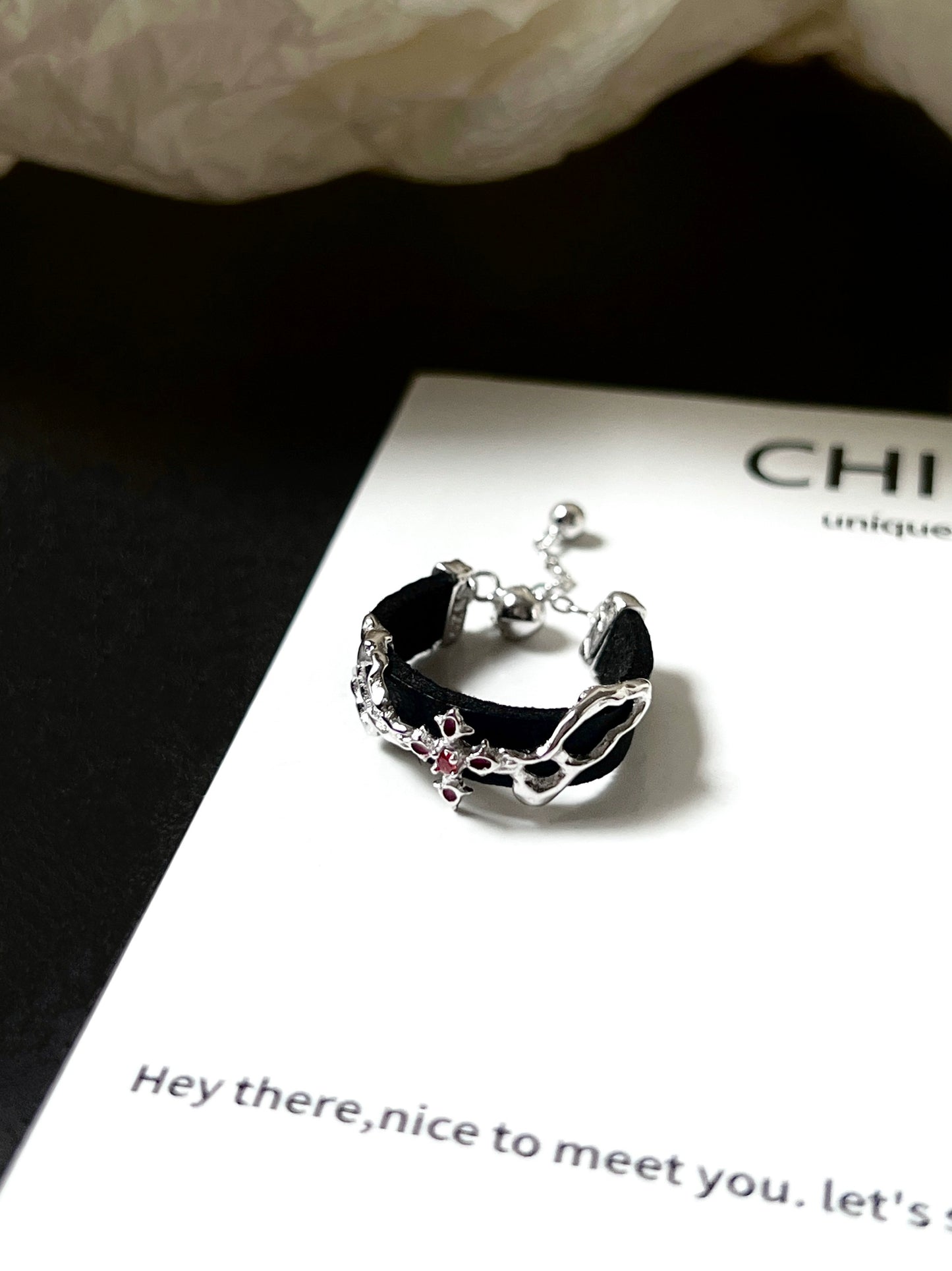 "Soul Contract" Leather Ring