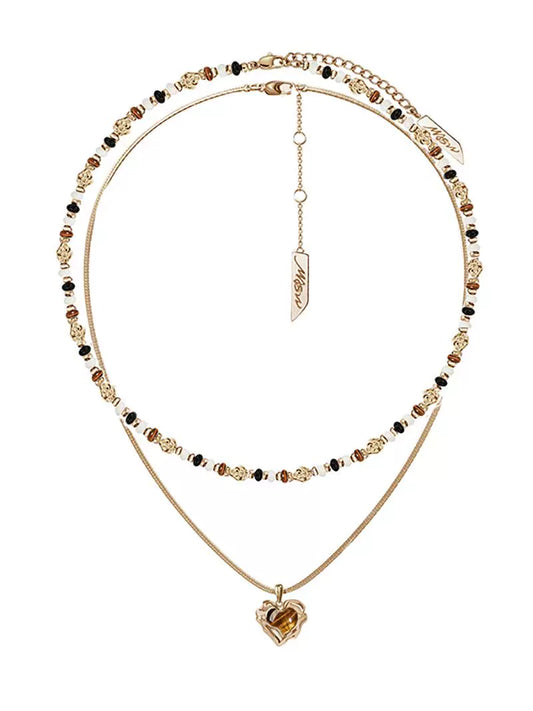 Tiger’s Eye Layered Necklace