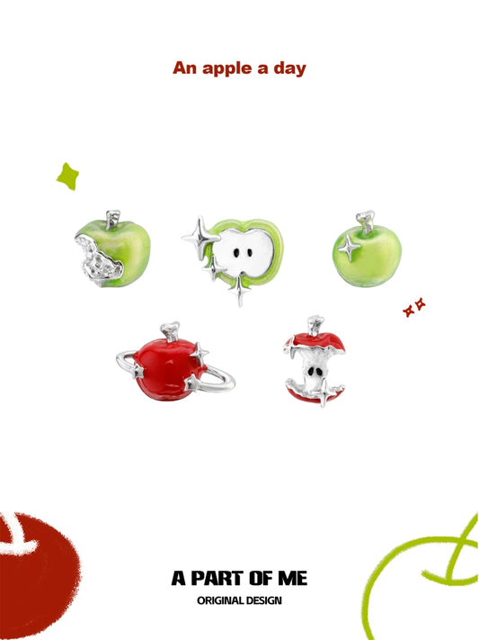 Sweet Apple Elf Earrings