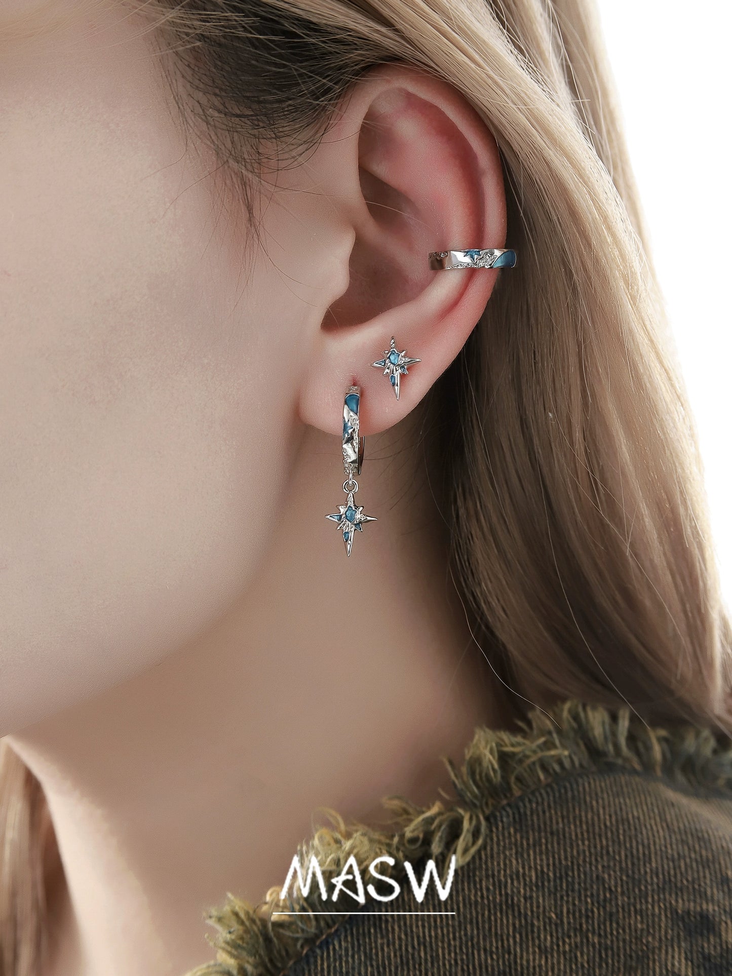 Galaxy Stud Earrings