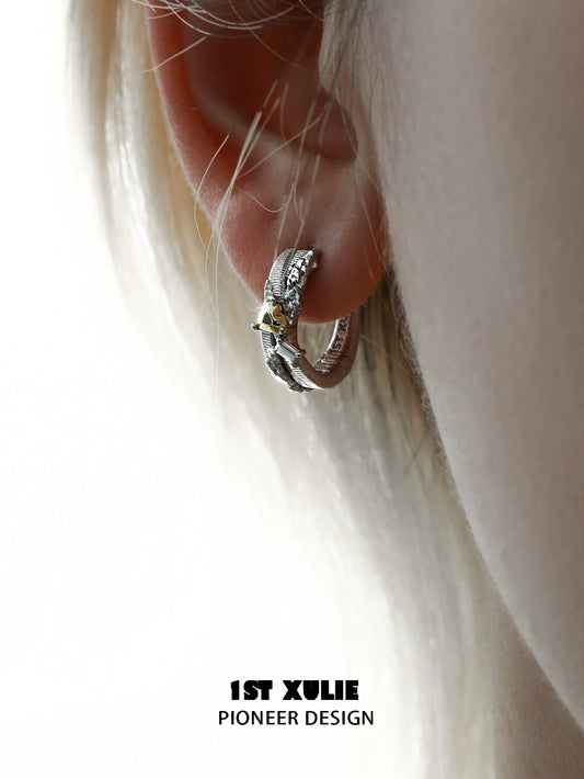 Heart Attraction Couple Earrings