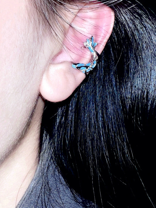 "Language of the Tides" Fish Ear Cuffs