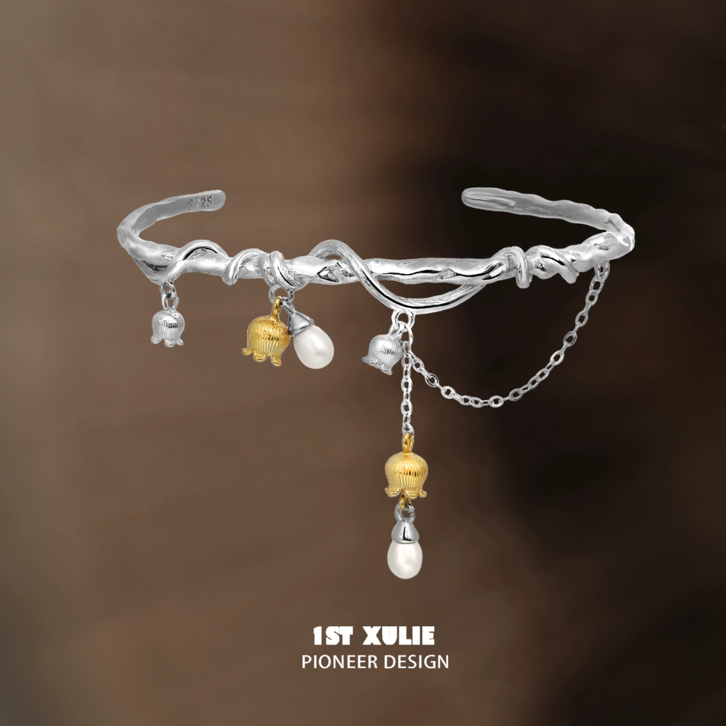 Lily of the Valley Tassel Chain Bracelet