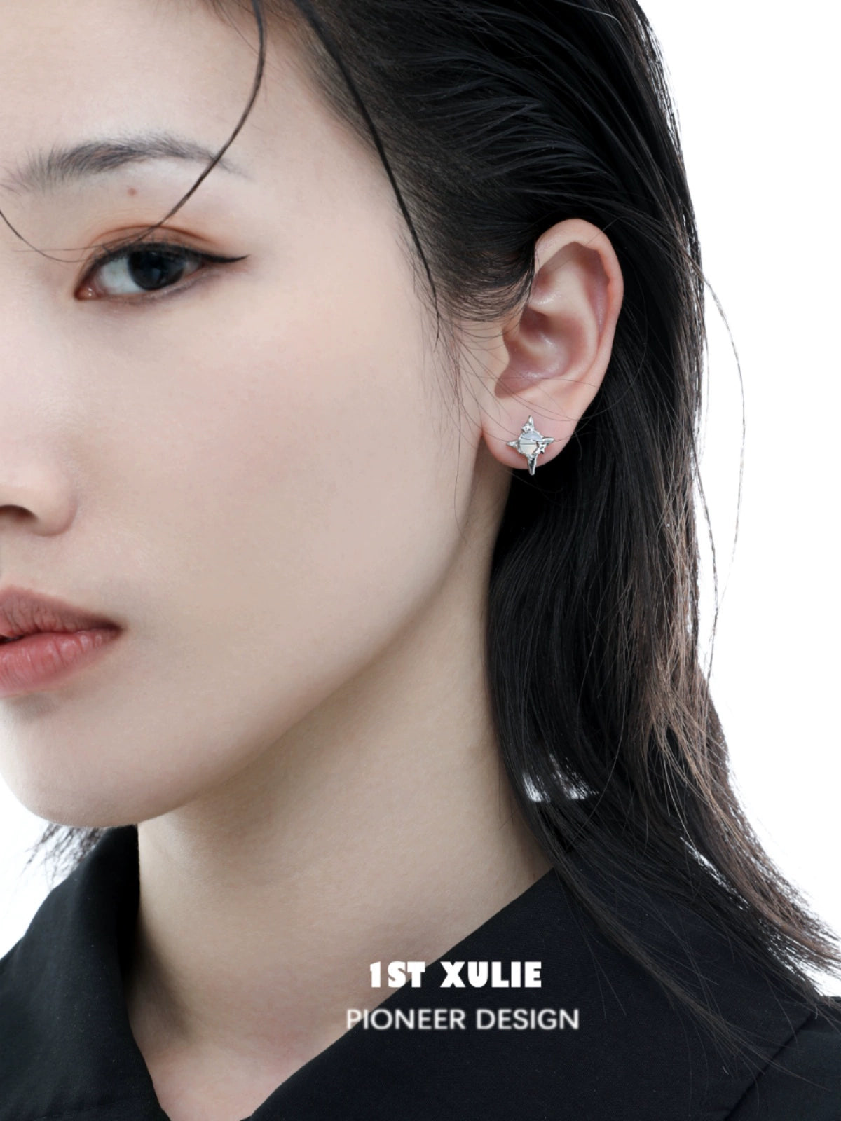 Frozen Star Agate Earrings