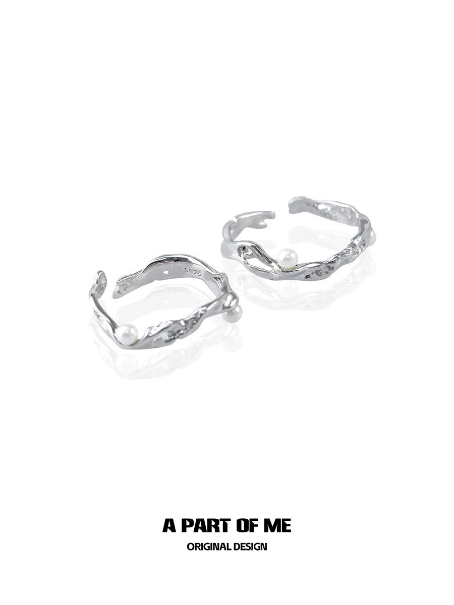 Pearl Statement Rebel Ring