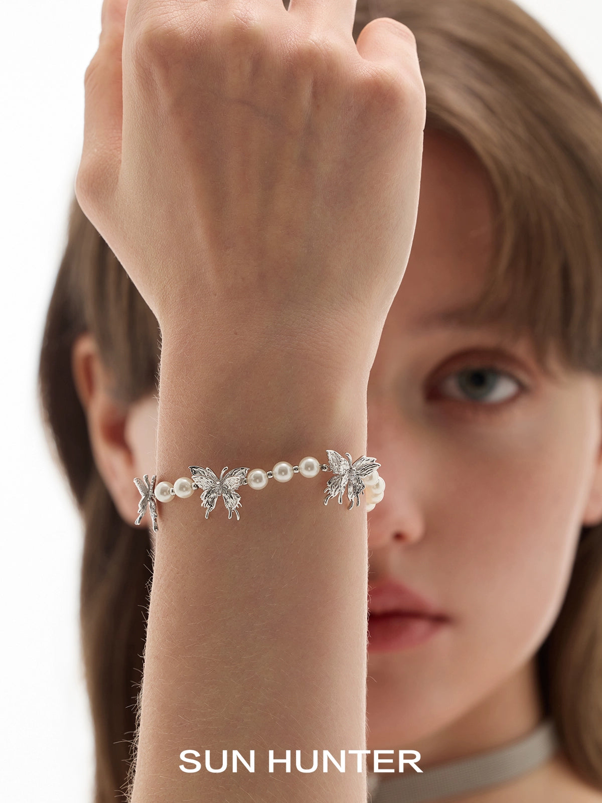 Butterfly Kiss Pearl Bracelet