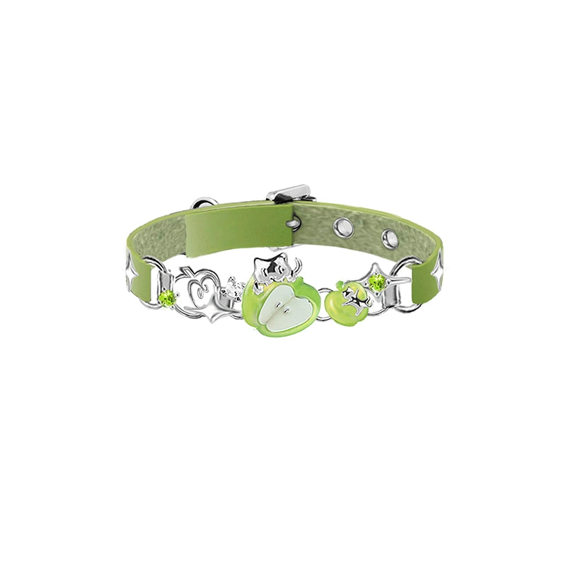 Summer Apple Cat Bracelet