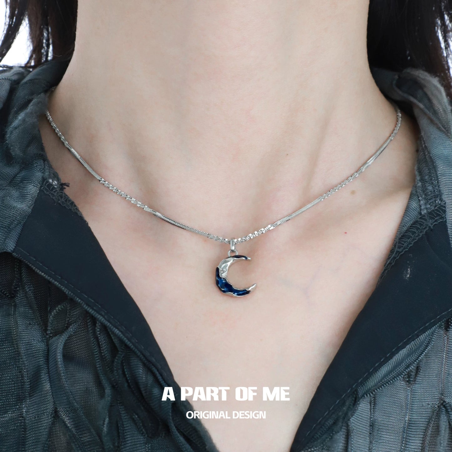 Blue Moon Radiant Necklace