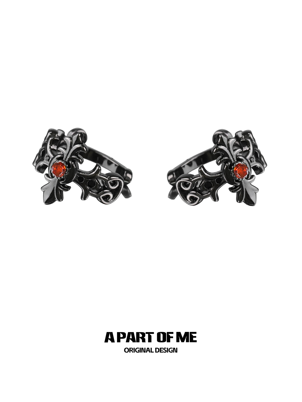 Dark Glory Y2K Cross Ear Cuff