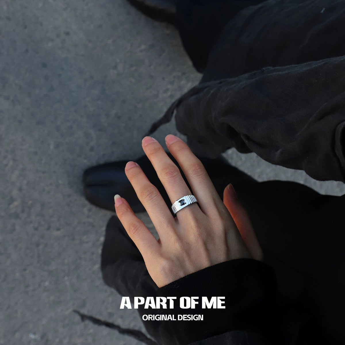 Bold Stone Hip-Hop Ring