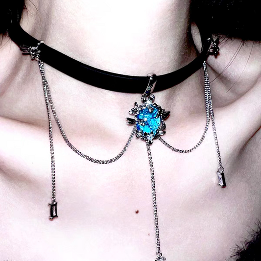 "Winter Garden" Zircon Necklace