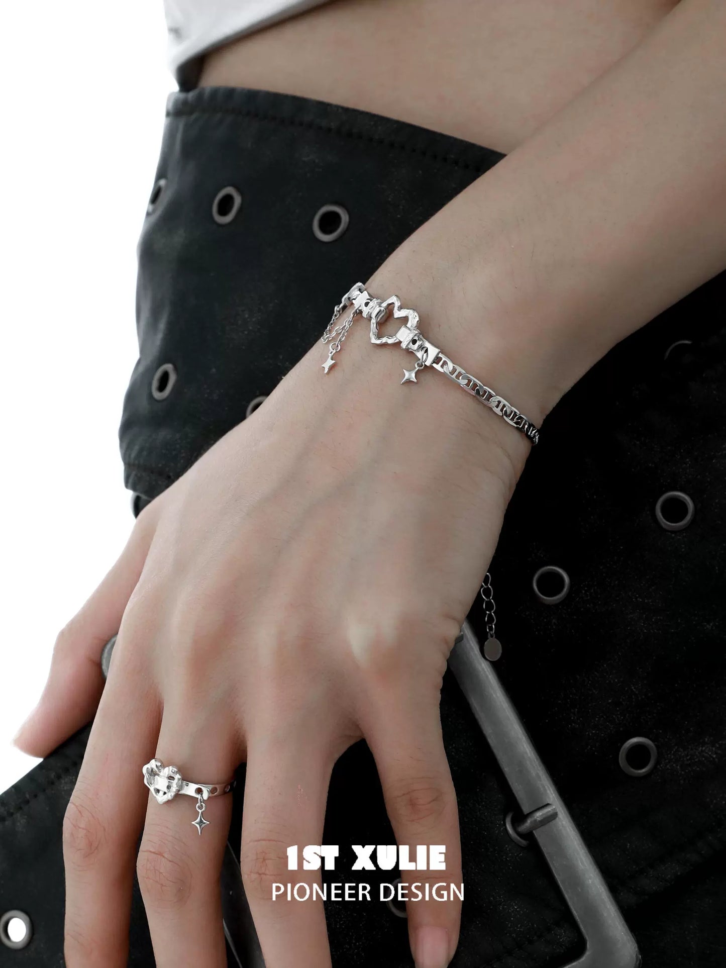 Eternal Love Heart Silver Bracelet