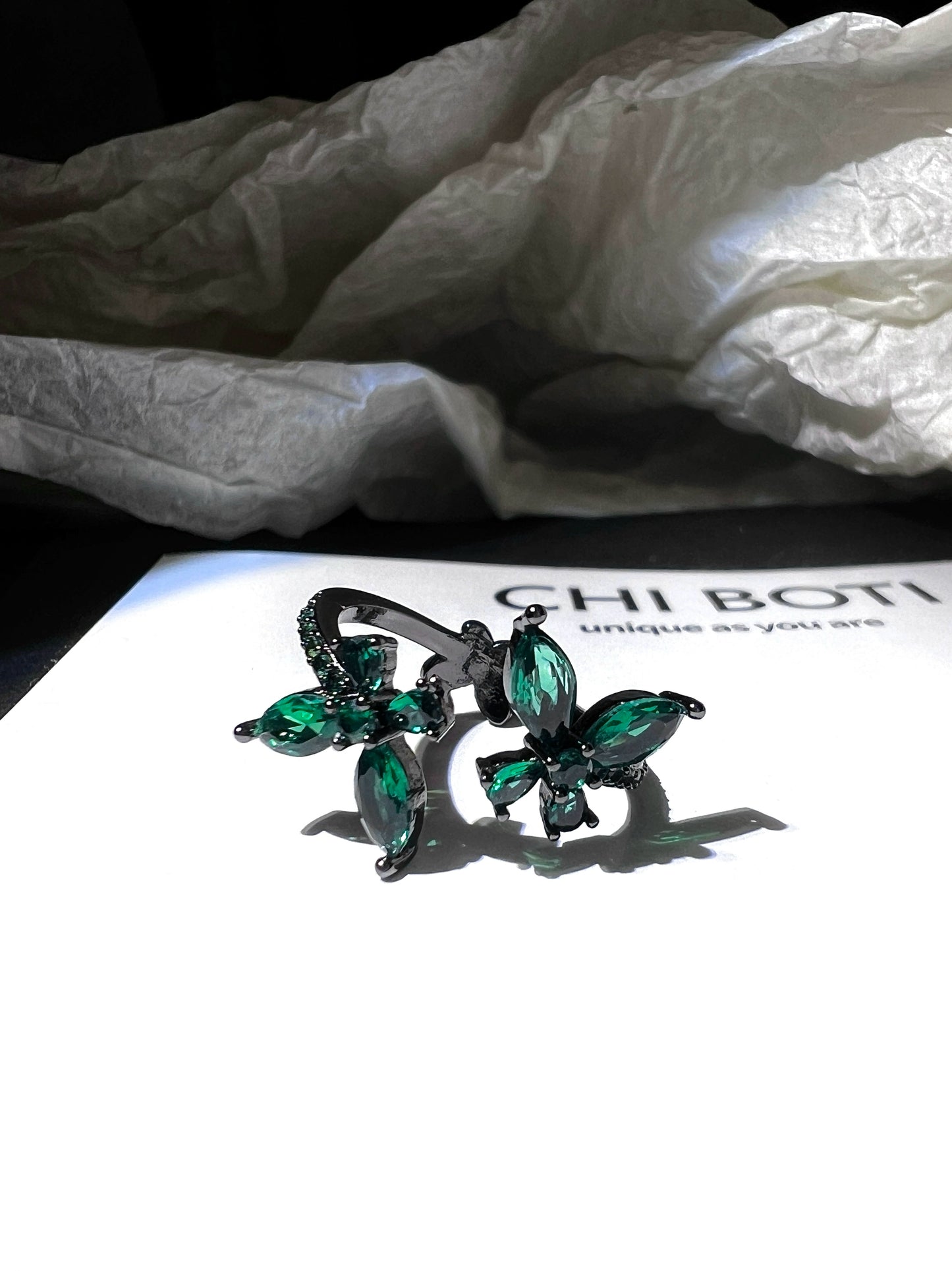 "Night Butterfly" Elf Ring