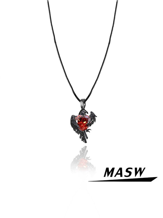 Raven’s Heart Necklace