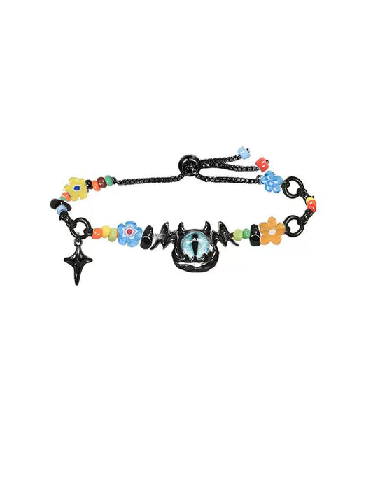 Color Beaded Devil Bracelet