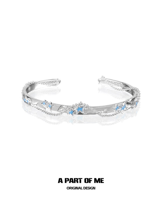 Blue Galaxy Stars Bracelet