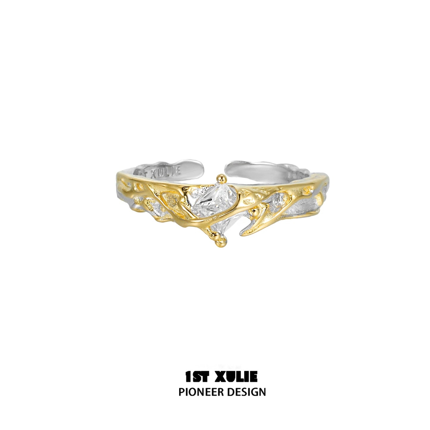 Radiant Charm Couple Rings