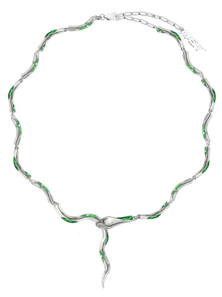 Snake Punk Clavicle Chain