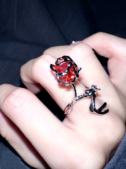 "In the Name of Rose" Wrap Ring