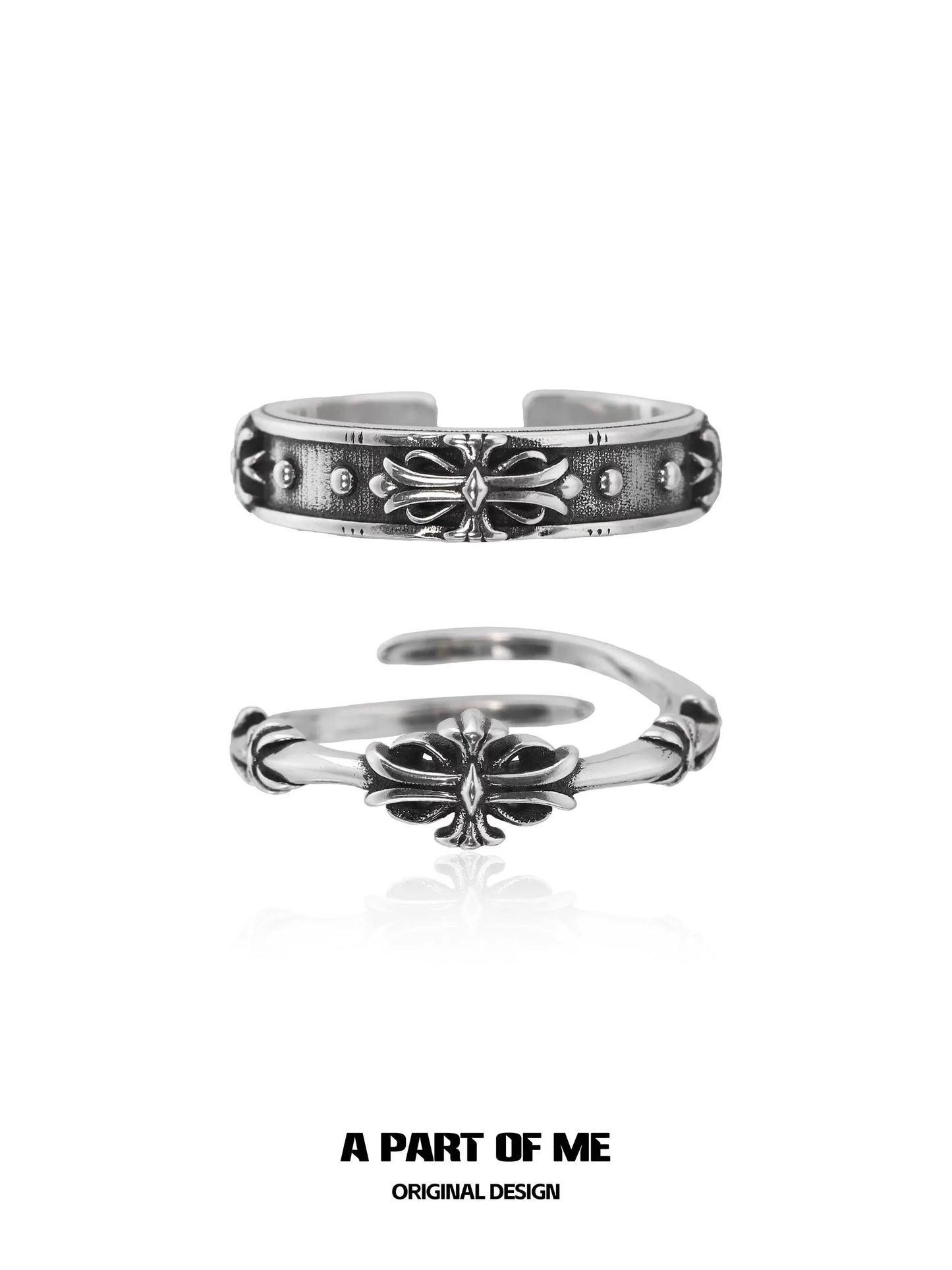 Dark Iris Retro Ring