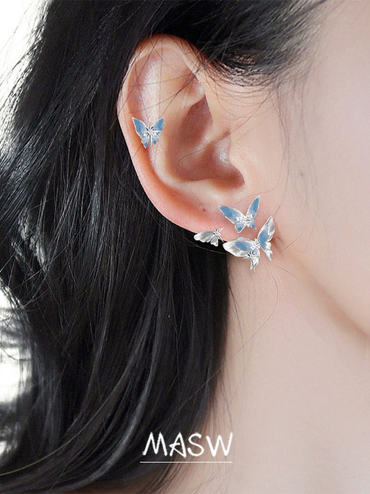 Sweet Fairy Butterfly Earrings