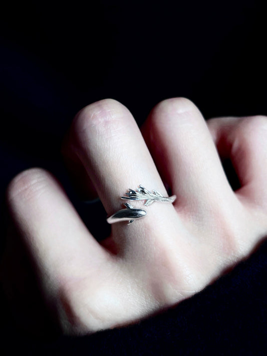 "Voice of Fish" Minimalism Ring