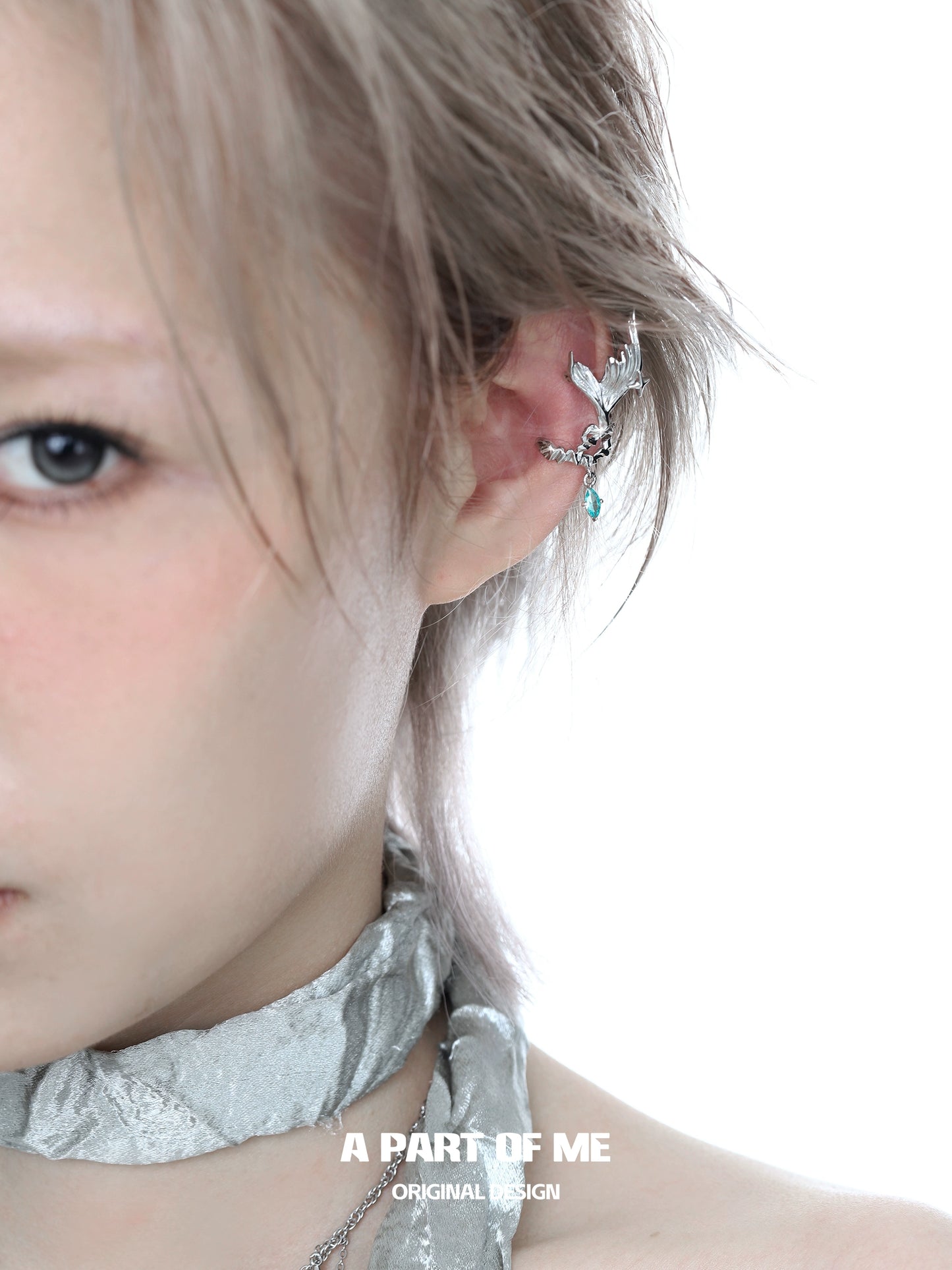 Silent Fishtail Ear Cuffs