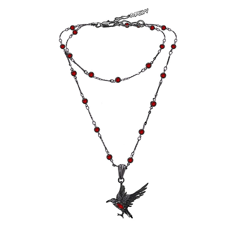 Guardian Crow Necklace