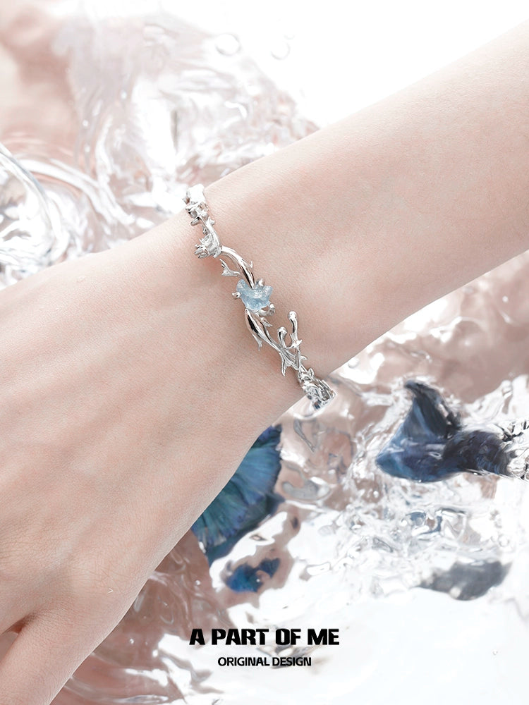 Pisces Aquamarine Bracelet