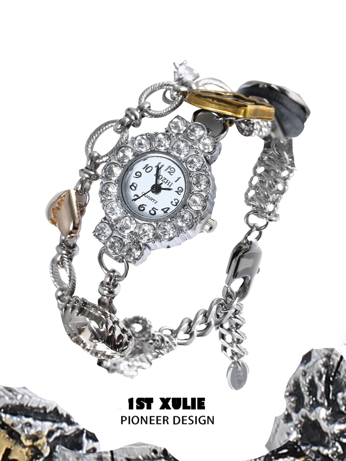 Y2K Time Mirror Vintage Bracelet Watch