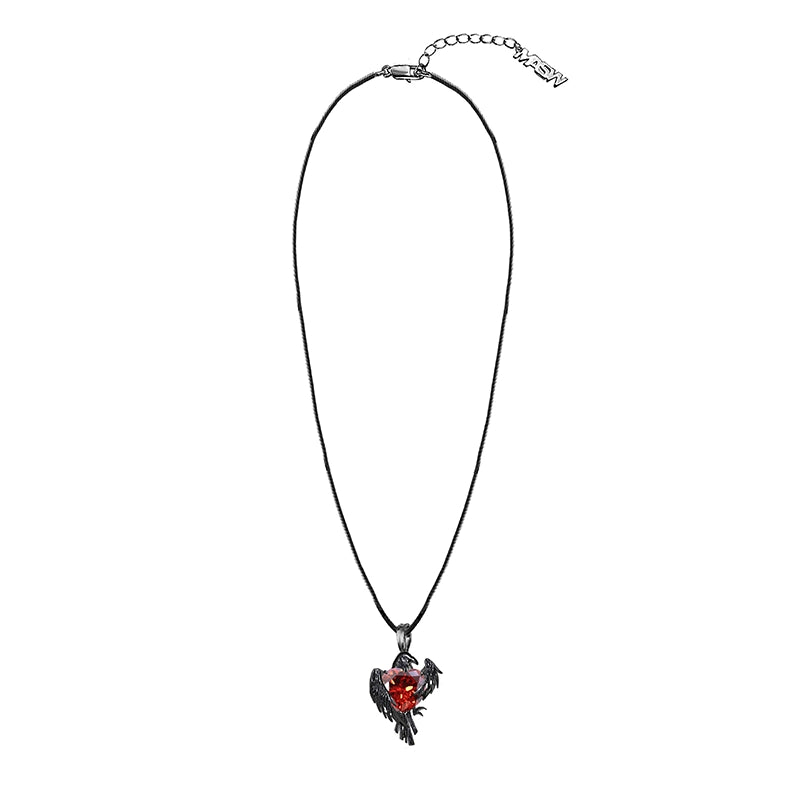 Raven’s Heart Necklace