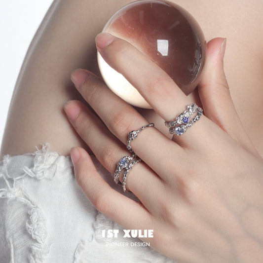 Dream Fairy Purple Zircon Ring