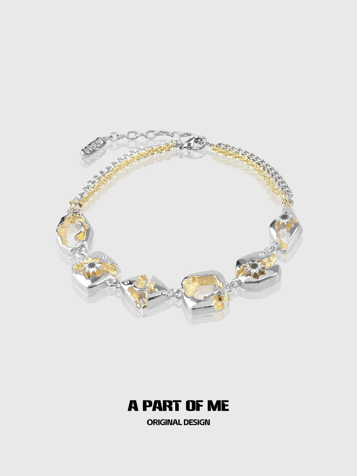 Sun & Moon Gem Bracelet