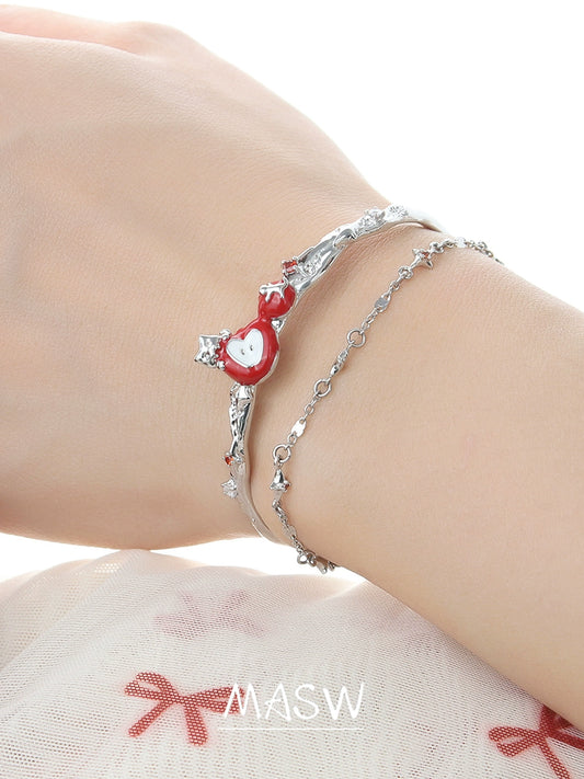 Sweet Apple Double-layer Bracelet