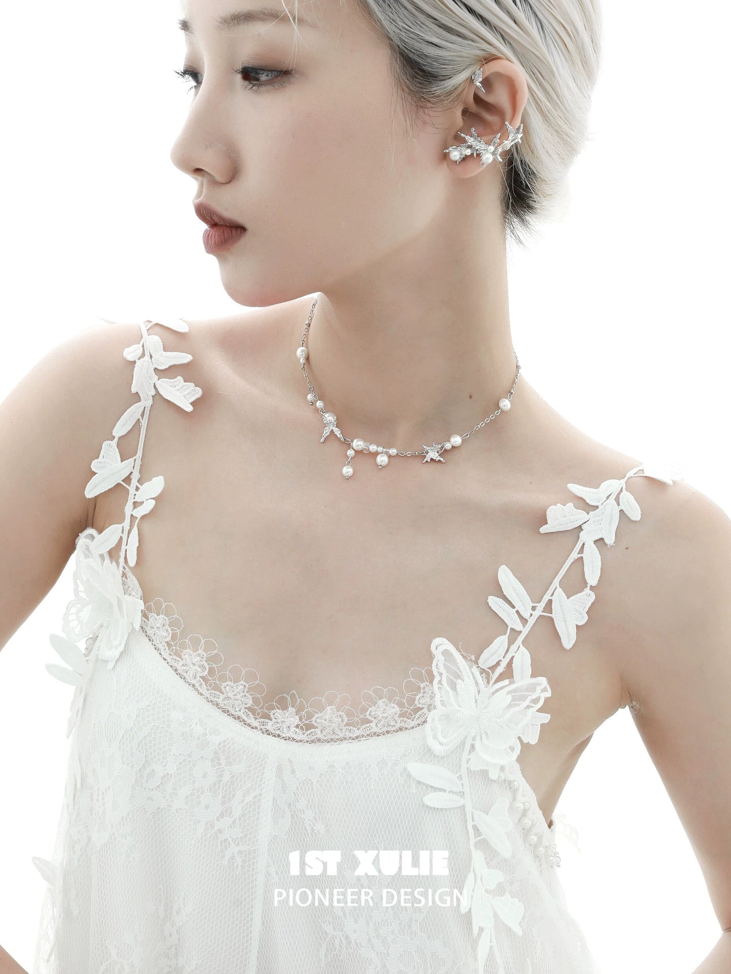 Dream Wings Pearl Necklace